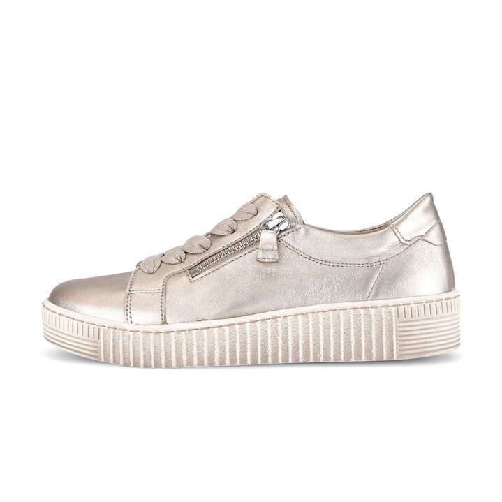 Lage sneaker goud #0