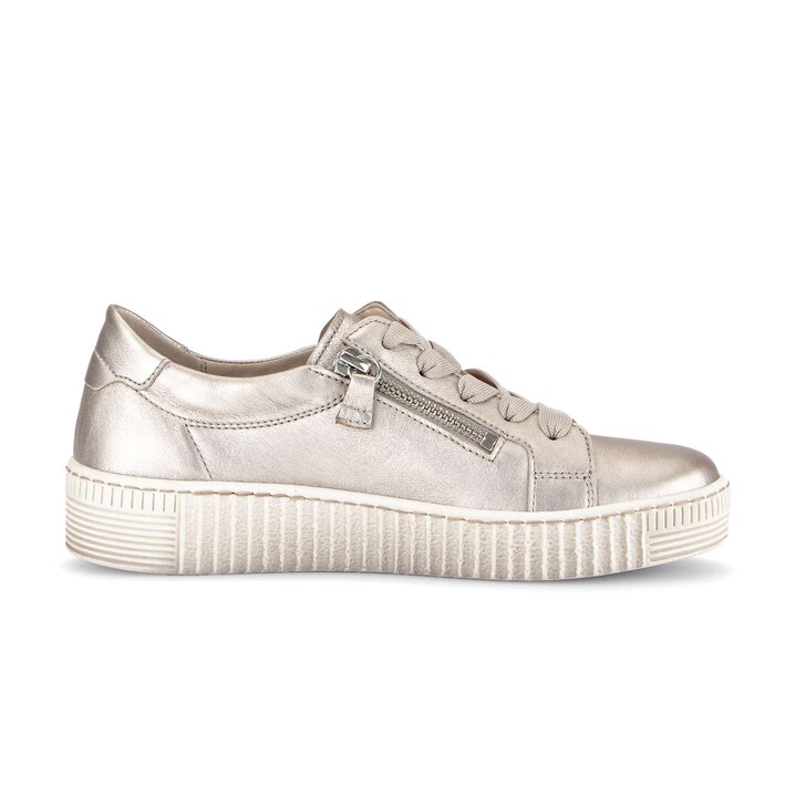 Lage sneaker goud #1