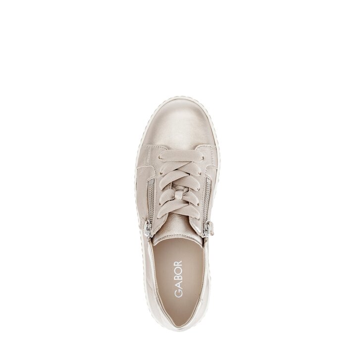 Lage sneaker goud #5