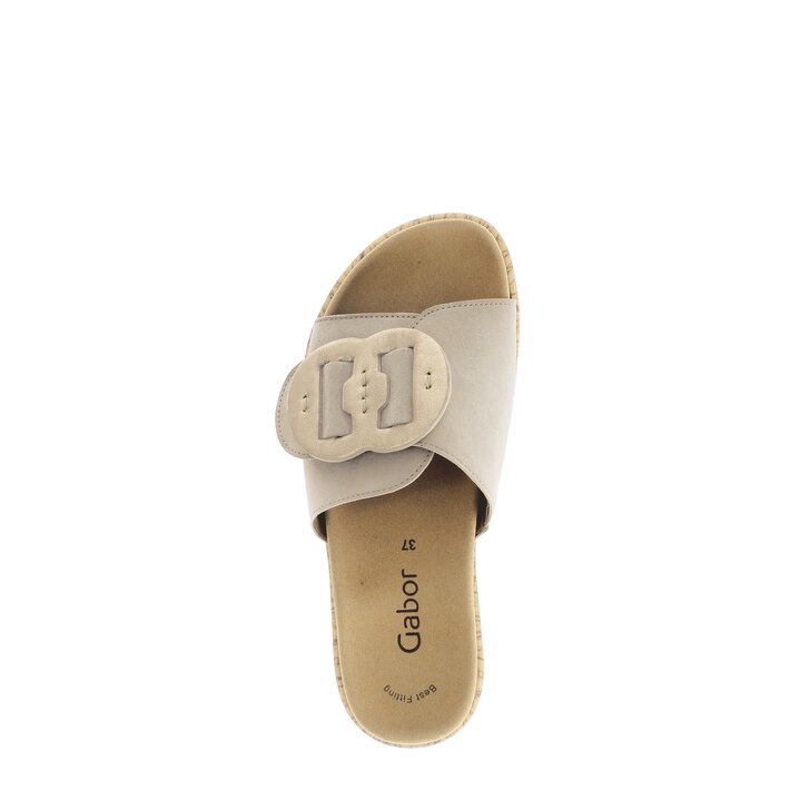 Pantolette beige #5