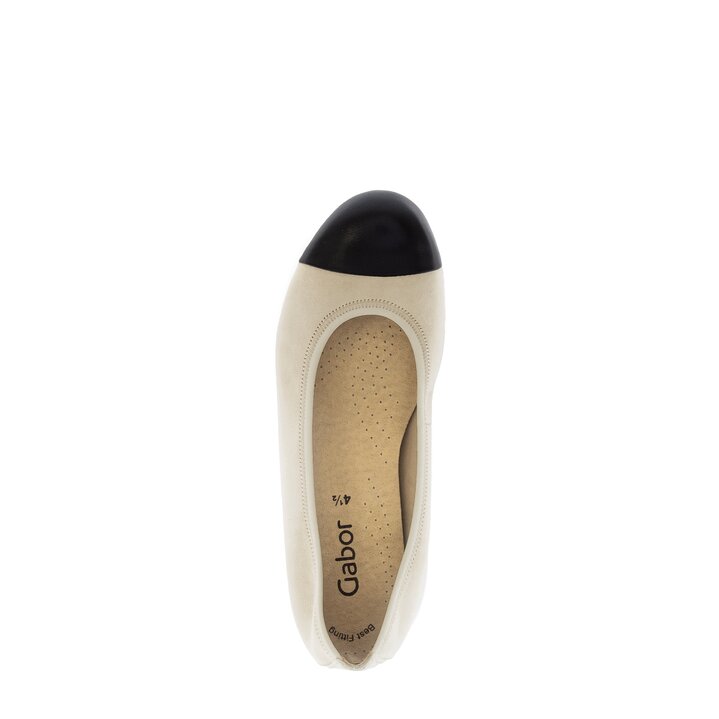 Eleganter Ballerina beige #5