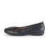 Sportliche Ballerina schwarz