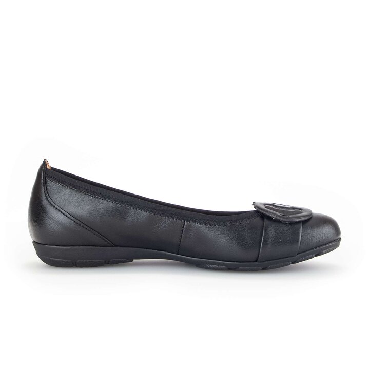 Sportliche Ballerina schwarz #1