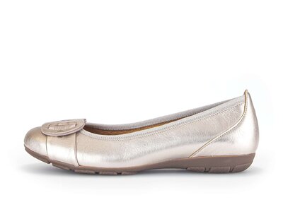 Sportliche Ballerina gold