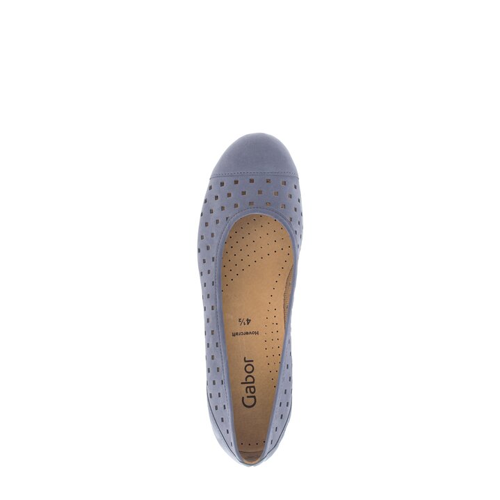 Sportliche Ballerina blau #5