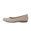 Sportliche Ballerina beige