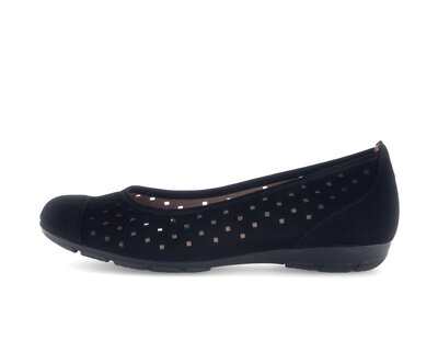 Sportliche Ballerina schwarz