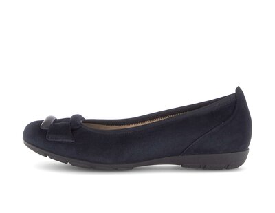 Sportliche Ballerina blau