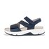 Plateau Sandale blau