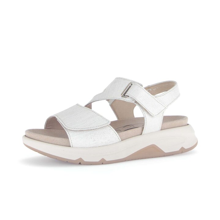 Trekkingsandale creme #2