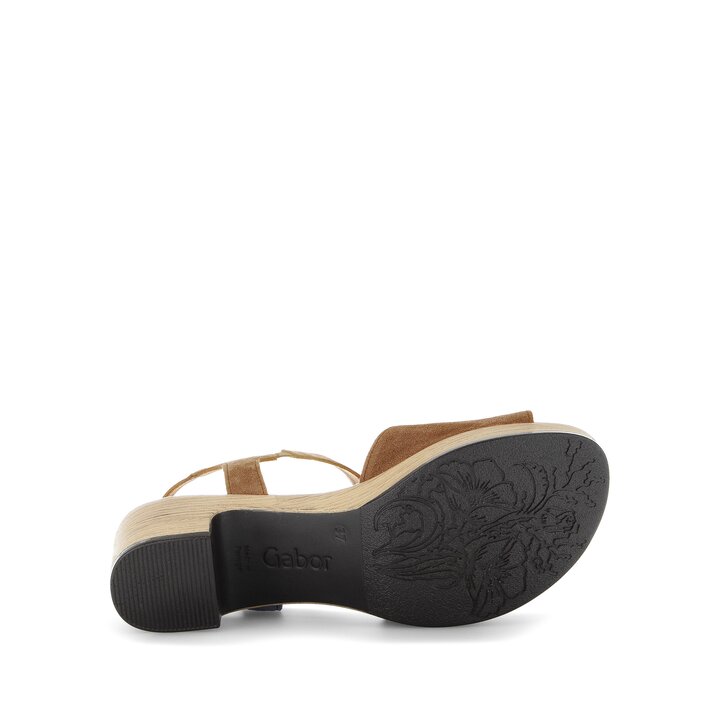 Sandalo con plateau marrone #4