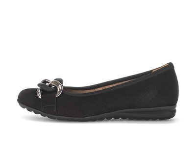 Sportliche Ballerina schwarz