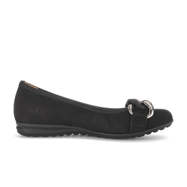 Sportliche Ballerina schwarz #1