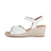 Keilsandalette weiß
