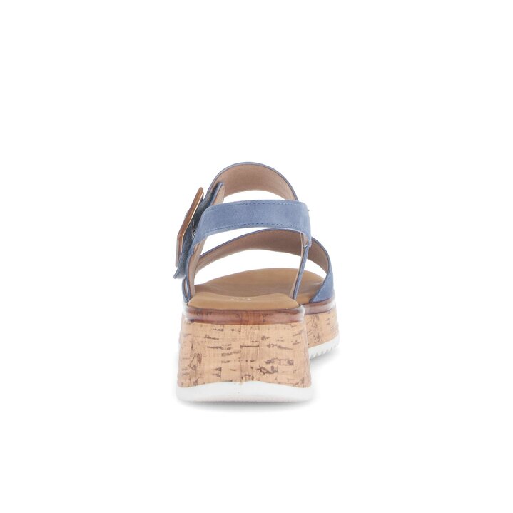 Plateau Sandale blau #3