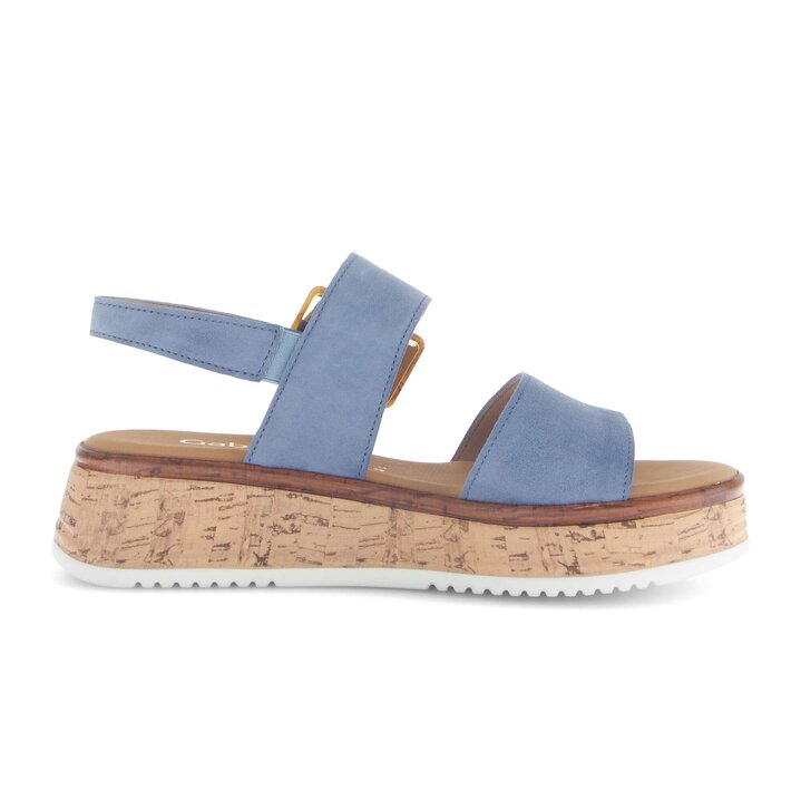 Plateau Sandale blau #1