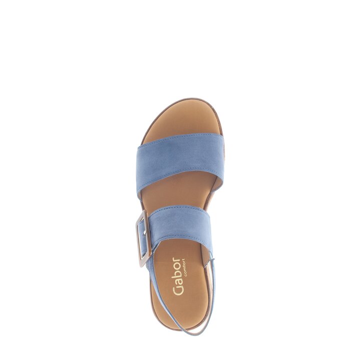 Plateau Sandale blau #5
