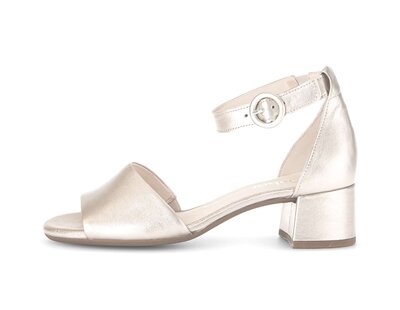 Spangenpumps gold