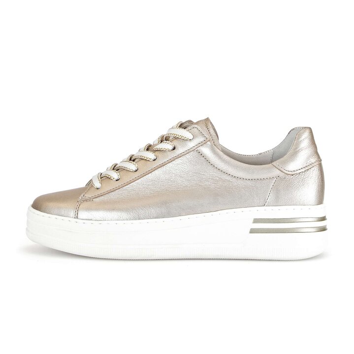 Lage sneaker goud #0