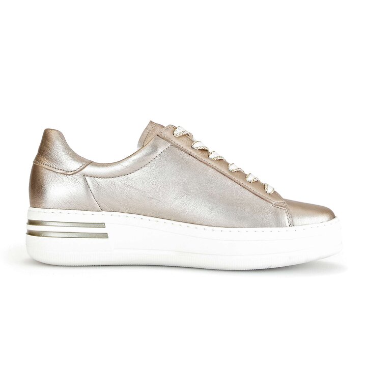 Lage sneaker goud #1