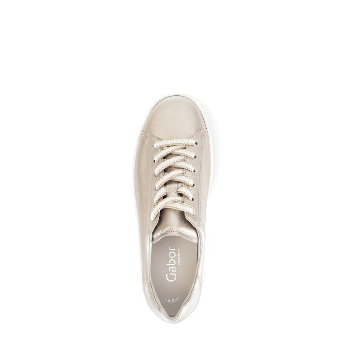 Lage sneaker goud #5