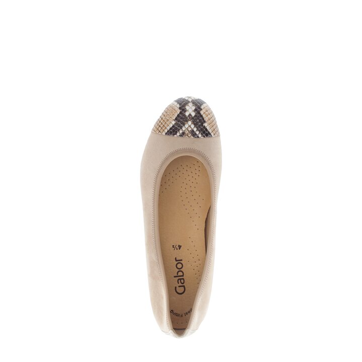 Ballerina elegante beige #5