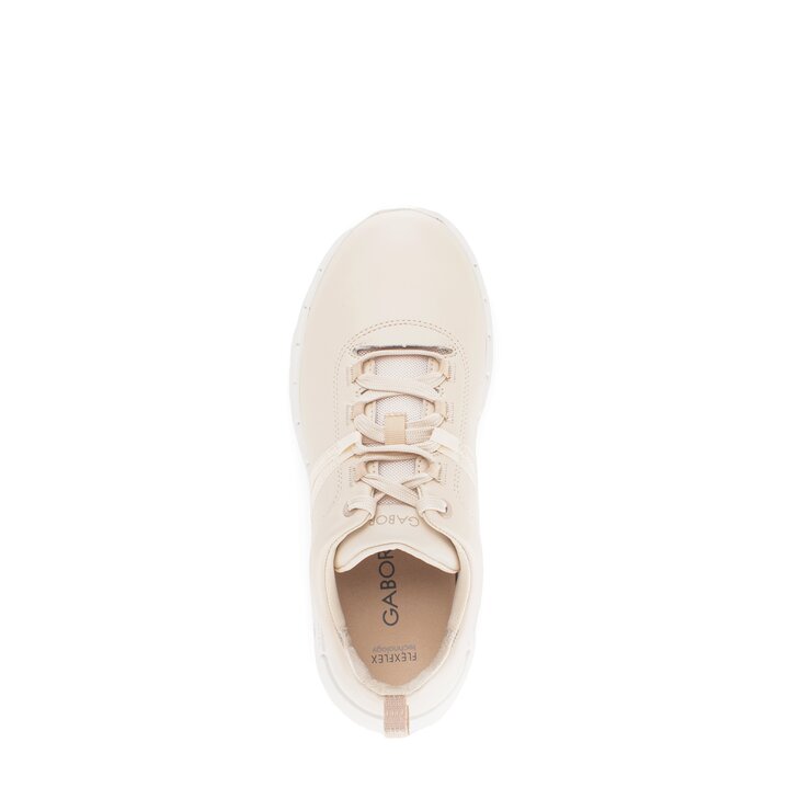 Sneakers basse crema #5