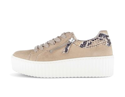 Sneaker low beige