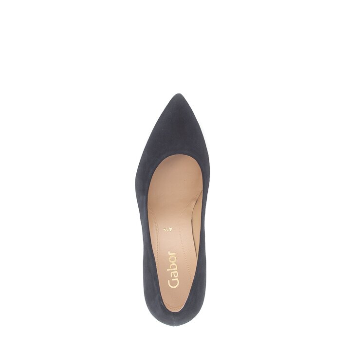 Eleganter Pump blau #5
