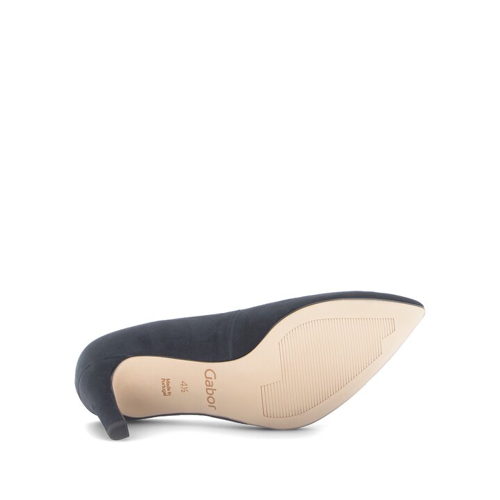 Eleganter Pump blau #4