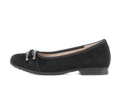 Eleganter Ballerina schwarz