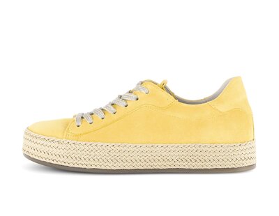 Sneaker low gelb