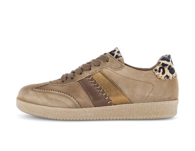 Sneaker low braun