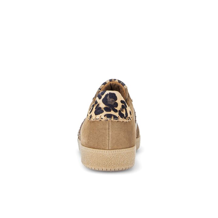 Lage sneaker bruin #3