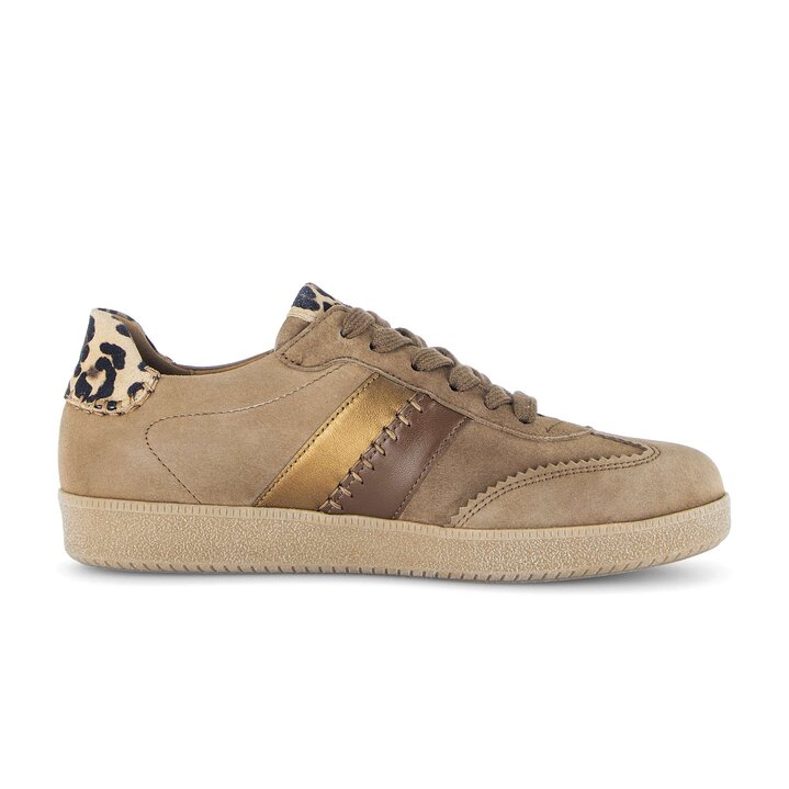 Lage sneaker bruin #1