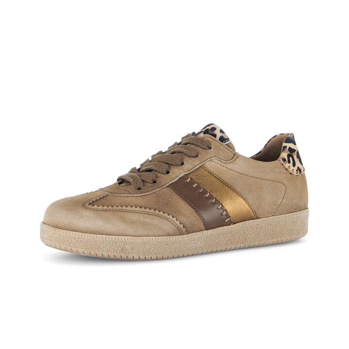 Lage sneaker bruin #2