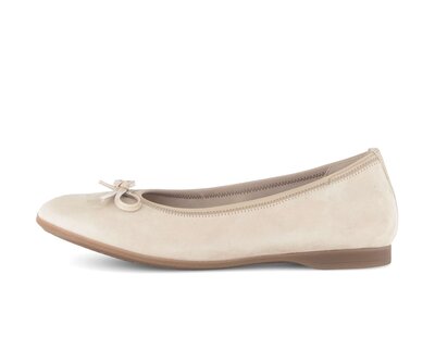 Eleganter Ballerina beige