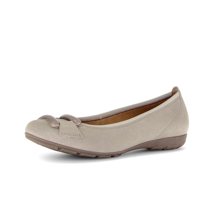 Sportliche Ballerina beige #2
