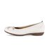 Sportliche Ballerina creme
