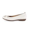 Sportliche Ballerina creme