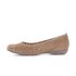 Sportliche Ballerina braun