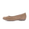 Sportliche Ballerina braun