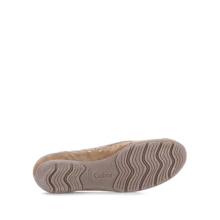 Sportliche Ballerina braun #4