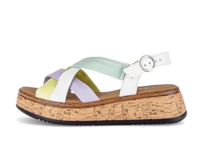 Plateau Sandale multicolour
