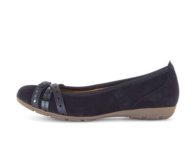 Eleganter Ballerina blau