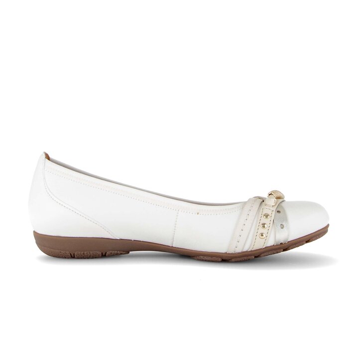 Eleganter Ballerina creme #1