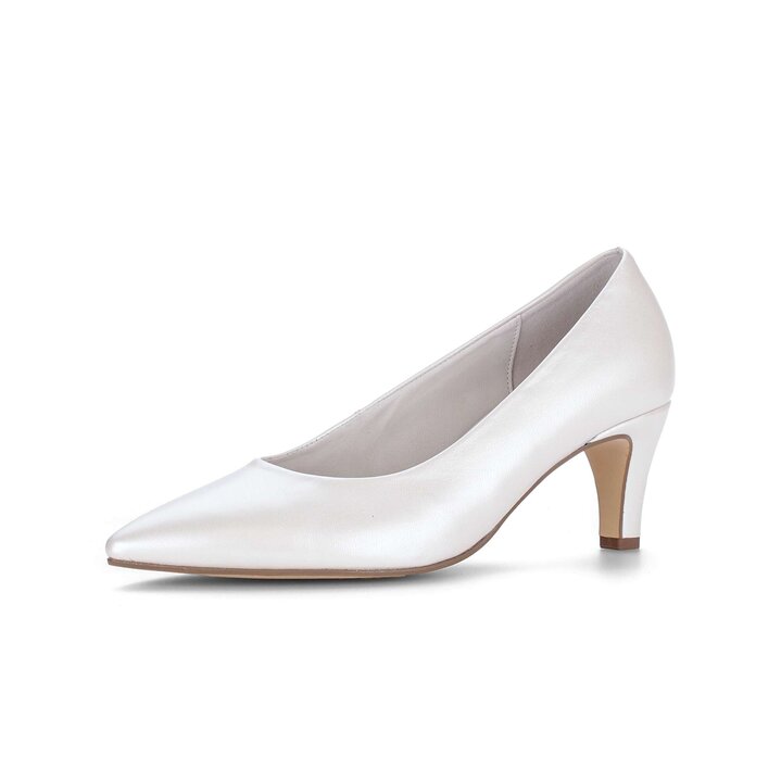 Eleganter Pump creme #2
