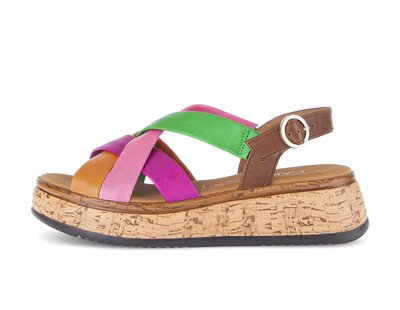 Plateau Sandale multicolour