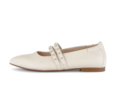Eleganter Ballerina beige