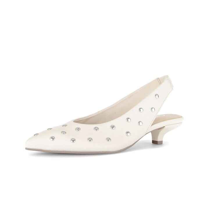 Sling pump beige #2